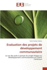 Evaluation Des Projets de Developpement Communautaire af Yankeu-Y