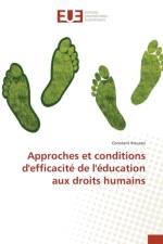 Approches Et Conditions d'Efficacite de l'Education Aux Droits Humains af Kouassi-C