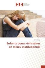 Enfants Boucs Emissaires En Milieu Institutionnel af Rudaz-J