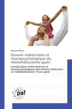 Devenir Endocrinien Et Neuropsychologique Du Medulloblastome Gueri af Minier-F