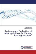 Performance Evaluation of Microsprinklers for Varying Spacing and Head af Mane Mahanand