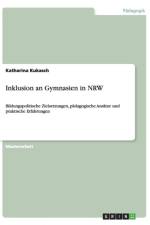 Inklusion an Gymnasien in NRW af Katharina Kukasch