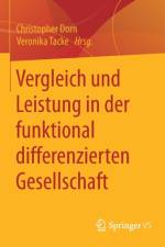 Vergleich Und Leistung in Der Funktional Differenzierten Gesellschaft