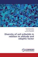 Diversity of soil oribatids in relation to altitude and edaphic factor af Moitra Manabendra