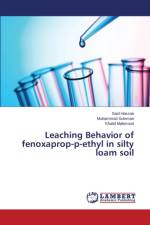Leaching Behavior of fenoxaprop-p-ethyl in silty loam soil af Suleman Muhammad
