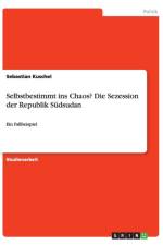 Selbstbestimmt ins Chaos? Die Sezession der Republik Sudsudan af Sebastian Kuschel