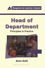 Head of Department af Anne Gold
