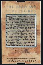 The Dead Sea Scriptures af Gaster