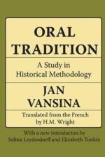 Oral Tradition af Jan Vansina