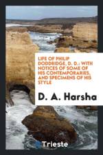 Life of Philip Doddridge, D. D. af D A Harsha