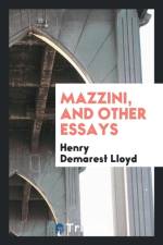 Mazzini, and Other Essays af Henry Demarest Lloyd