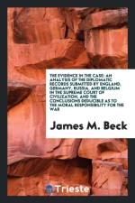 Evidence in the Case af James M Beck