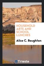 Household Arts and School Lunches af Alice C Boughton