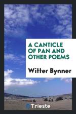 Canticle of Pan and Other Poems af Witter Bynner