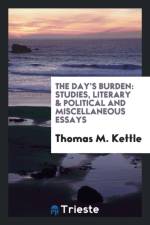 Day's Burden af Thomas M Kettle