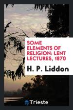 Some Elements of Religion af H P Liddon