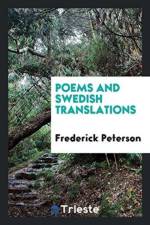 Poems and Swedish Translations af Frederick Peterson