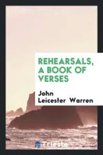 Rehearsals, a Book of Verses af John Leicester Warren