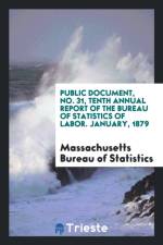 Public Document, No. 31, Tenth Annual Report of the Bureau of Statistics of Labor. January, 1879 af Massachusetts Bureau of Statistics
