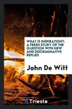 What Is Inspiration? af John de Witt