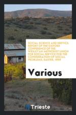 Social Science and Service af Various