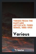 Verses from the Harvard Advocate af Various