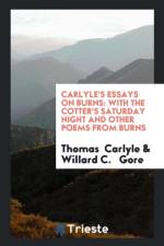 Carlyle's Essays on Burns af Willard C Gore