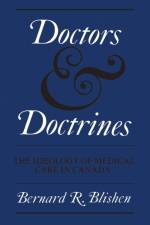 Doctors and Doctrines af Bernard R. Blishen
