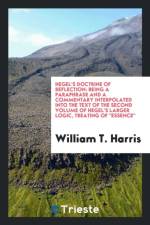 Hegel's Doctrine of Reflection af William T Harris