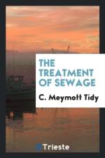 Treatment of Sewage af C Meymott Tidy