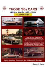 Those 80s Cars - GM af James Kaster