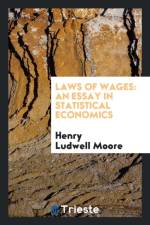 Laws of Wages af Henry Ludwell Moore