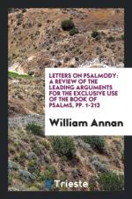 Letters on Psalmody af William Annan