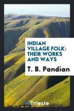 Indian Village Folk af T B Pandian