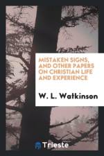 Mistaken Signs af W L Watkinson