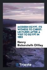 Modern Egypt af Henry Bickersteth Ottley