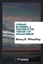 Literary Blunders af Henry B Wheatley