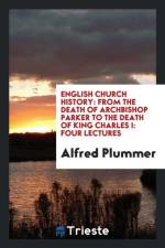 English Church History af Alfred Plummer