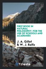 First Book in Natural Philosophy af J A Gillet