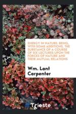 Energy in Nature af Wm Lant Carpenter