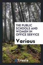 Public Schools and Women in Office Service af Various