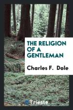 Religion of a Gentleman af Charles F Dole