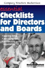 Essential Checklists for Directors and Boards af Richard Winfield