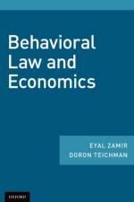 Behavioral Law and Economics af Eyal (Augusto Levi Professor of Commercial Law Zamir