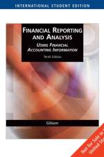 Financial Reporting and Analysis af Charles (The University of Toledo) Gibson