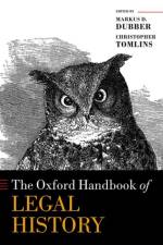 The Oxford Handbook of Legal History