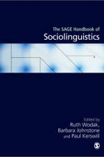 The SAGE Handbook of Sociolinguistics