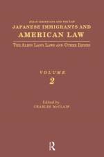 Japanese Immigrants and American Law