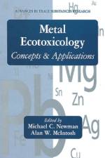 Metal Ecotoxicology Concepts and Applications af Michael C. (Virginia Institute of Marine Science Newman