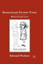 Shakespeare Studies Today af E. Pechter